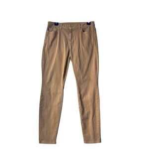 Michael Kors Pants Gold Denim Womens Size 8